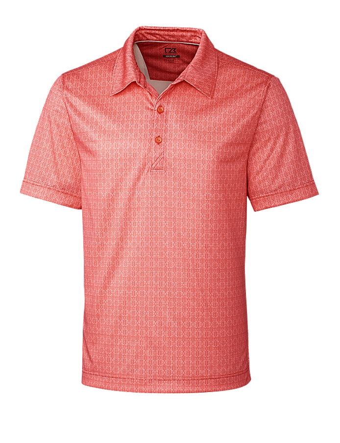 CUTTER & BUCK MCK09199 - Men's Beach Drive Print Polo