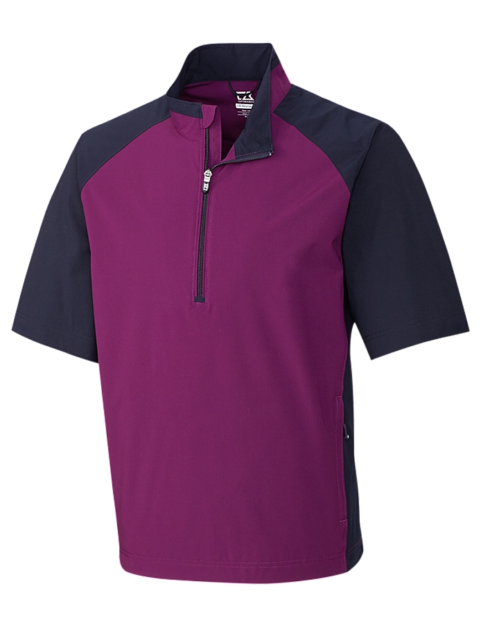 CUTTER & BUCK MCO00948 - Men's CB WeatherTec S/S Summit Half Zip