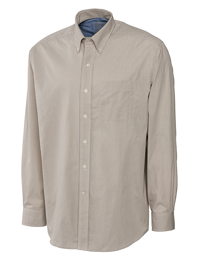 CUTTER & BUCK MCW01744 - Men's L/S Cutter Gingham