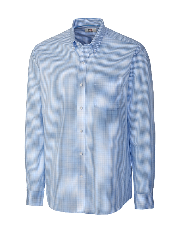CUTTER & BUCK MCW01891 - Men's L/S Epic Easy Care Tattersall
