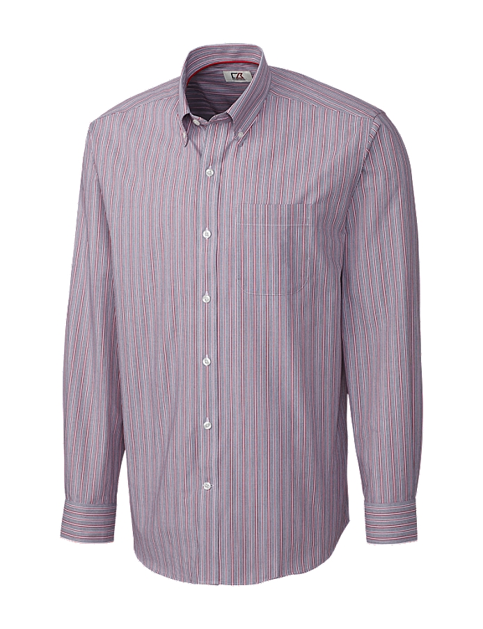 CUTTER & BUCK MCW02057 - Men's L/S New Epic Easy Care Multi Stripe
