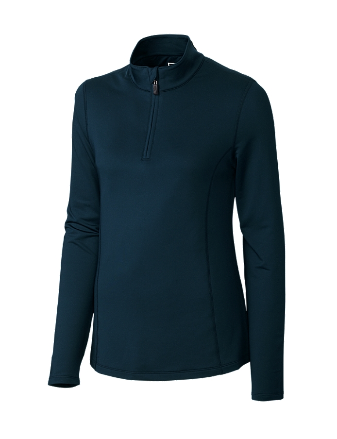 CUTTER & BUCK LCK02425 - Ladies' CB DryTec Fleece In Motion Mock