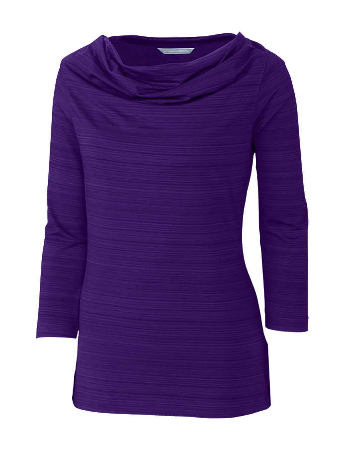 CUTTER & BUCK LCK02503 - Ladies' CB DryTec Three Quarters Sleeve Highland Park Cowl