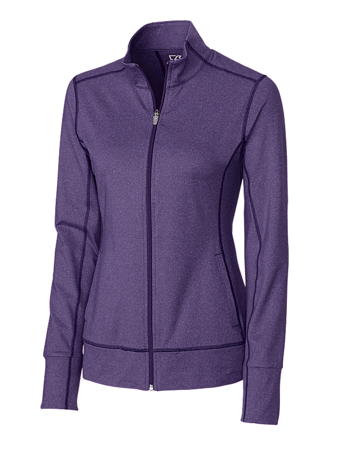 CUTTER & BUCK LCK02560 - Ladies' CB DryTec Ladies Topspin Full Zip