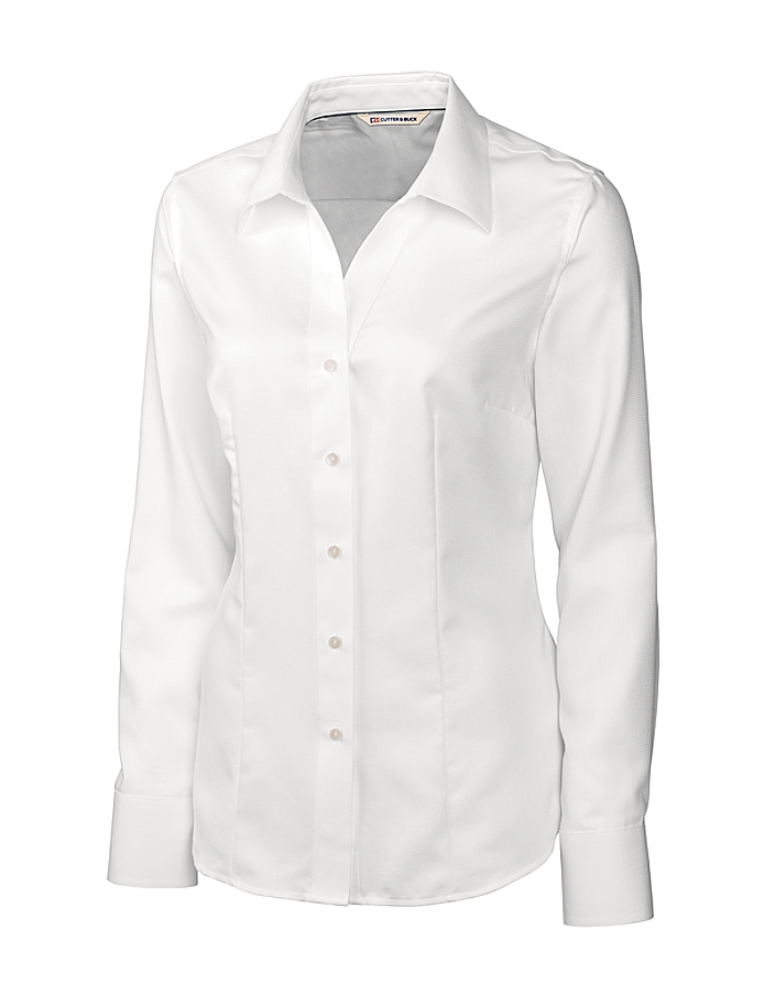 CUTTER & BUCK LCW04119 - Ladies' L/S Epic Easy Care Dobby