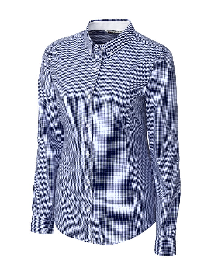 CUTTER & BUCK LCW04150 - Ladies' L/S Epic Easy Care Gingham
