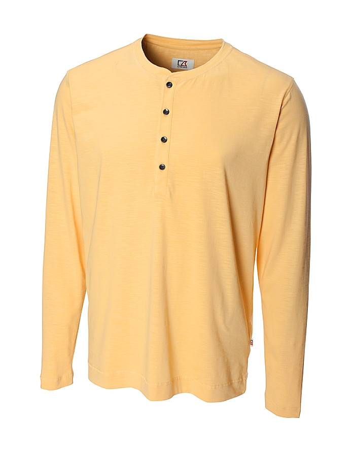 CUTTER & BUCK MCK00489 - Men's L S Halfback Henley