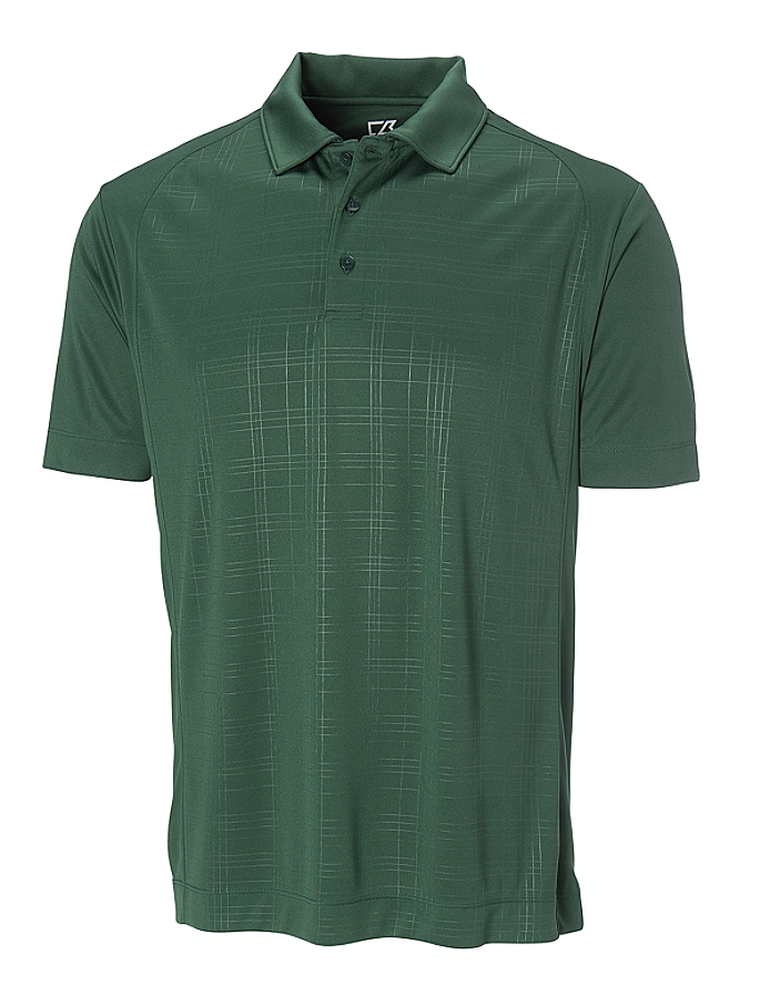 CUTTER & BUCK MCK00665 - Men's CB DryTec Sullivan Embossed Polo
