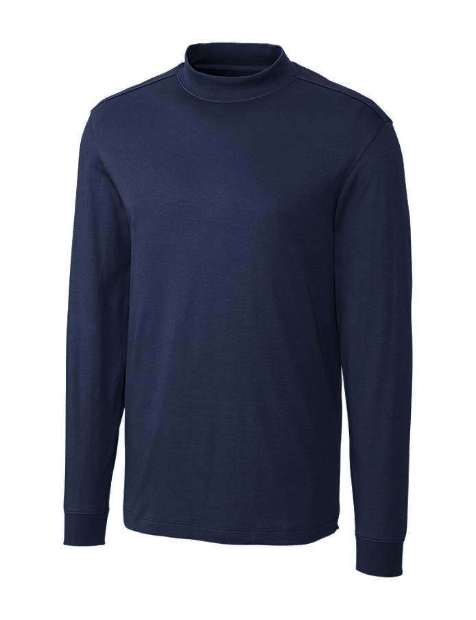 CUTTER & BUCK MCK00971 - Men's L/S Belfair Pima Mock