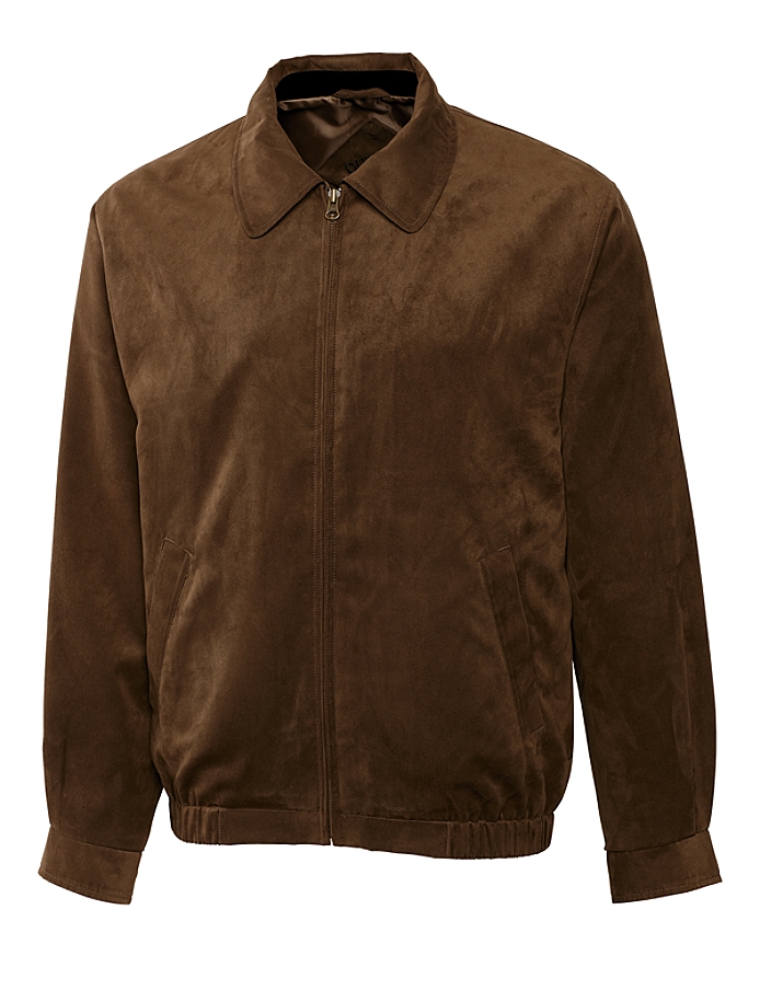 CUTTER & BUCK MCO09185 - Men's Micro Suede City Bomber