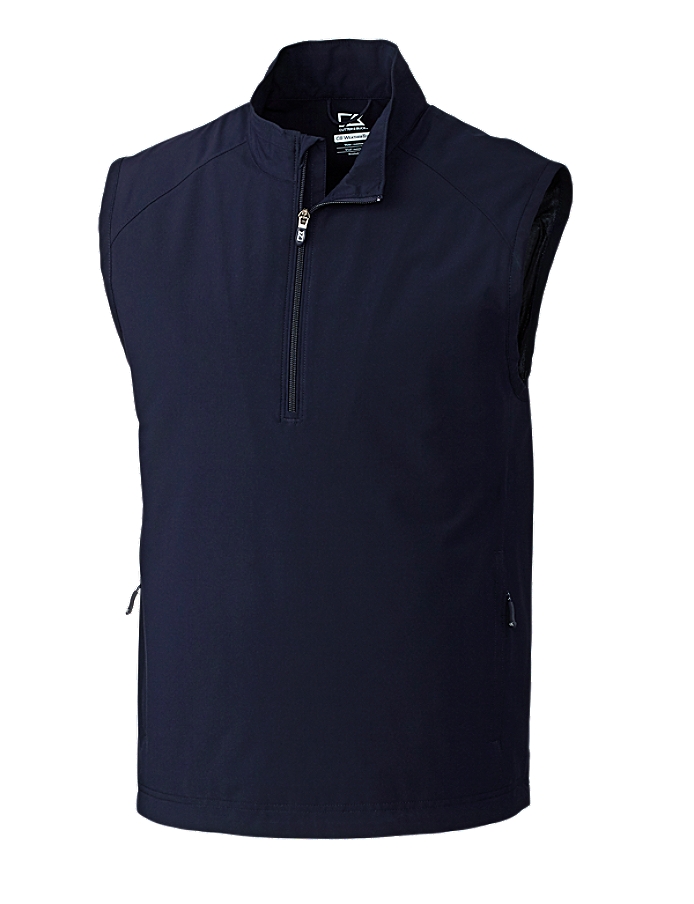 CUTTER & BUCK MCO09829 - Men's CB WeatherTec Summit Half Zip Vest