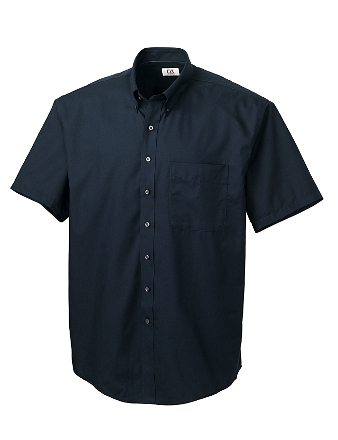 CUTTER & BUCK MCW01621 - Men's S/S Epic Easy Care Fine Twill