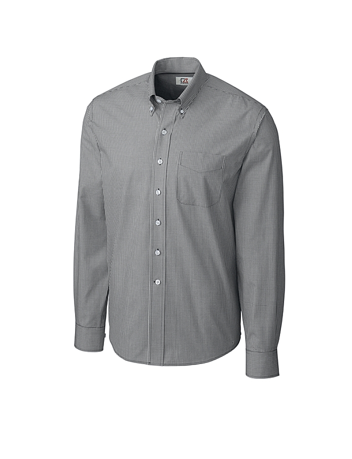 CUTTER & BUCK MCW01878 - Men's L/S Epic Easy Care Gingham