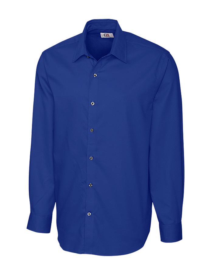 CUTTER & BUCK MCW02055 - Men's L/S Epic Easy Care Broken Twill
