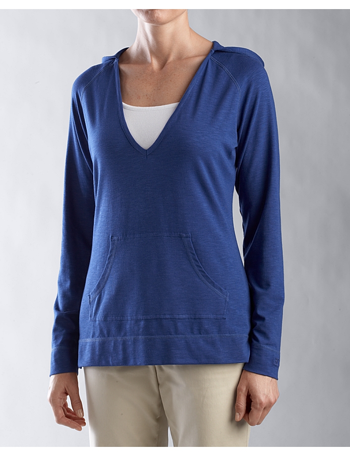 CUTTER & BUCK LCK02214 - Ladies' L/S Social Hooded Tee