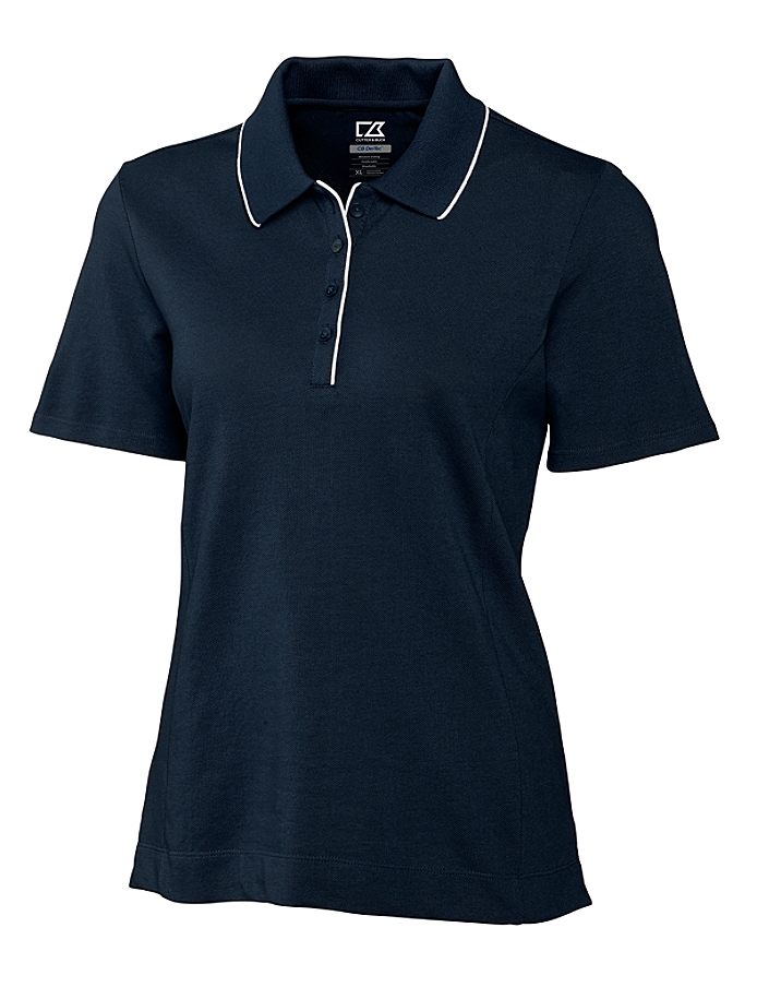 CUTTER & BUCK LCK08415 - Ladies' CB DryTec Cutter Tipped Polo