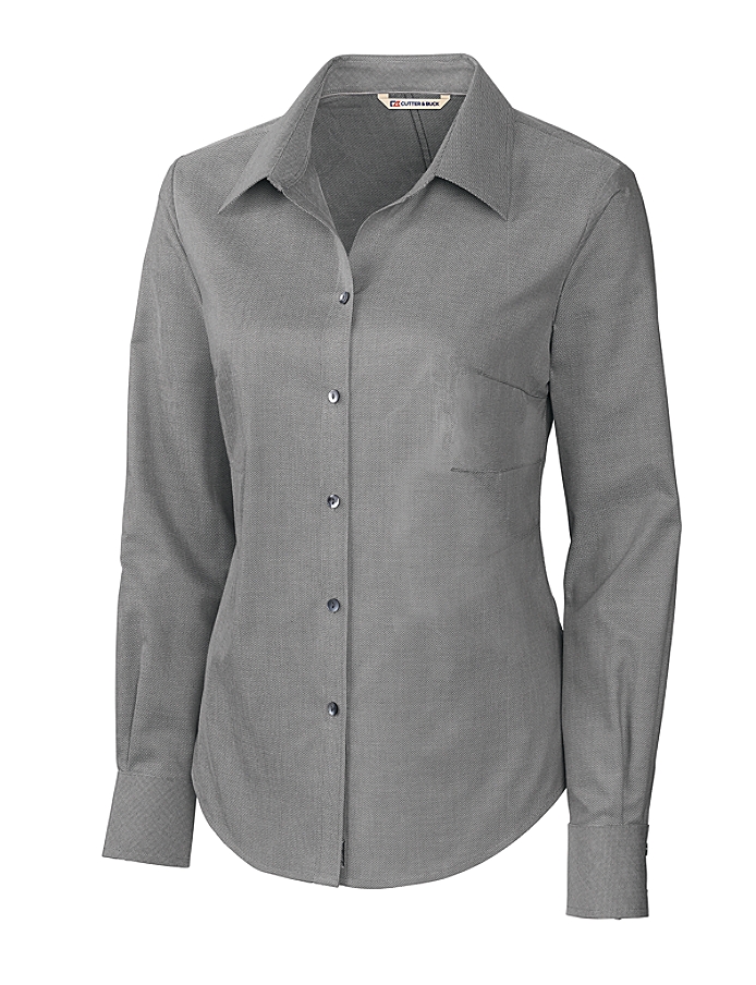 CUTTER & BUCK LCW08399 - Ladies' L/S Epic Easy Care Royal Oxford