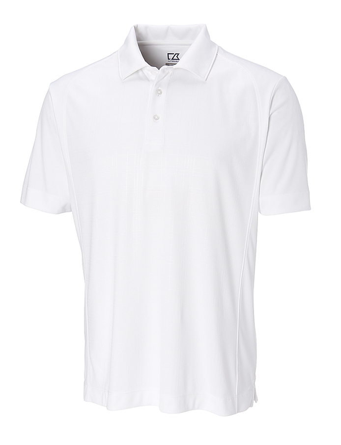 CUTTER & BUCK MCK00665 - Men's CB DryTec Sullivan Embossed Polo