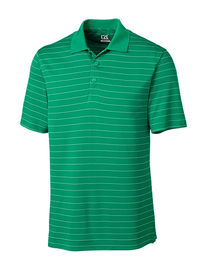 CUTTER & BUCK MCK00969 - Mens CB DryTec Franklin Stripe Polo