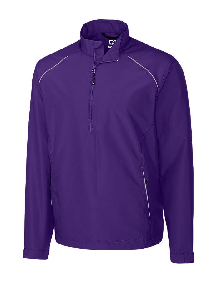 CUTTER & BUCK MCO00922 - Men's CB WeatherTec Beacon Half Zip Jacket