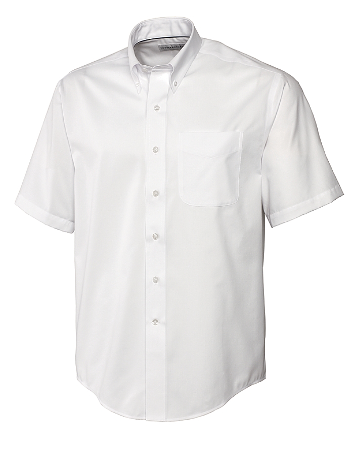 CUTTER & BUCK MCW01621 - Men's S/S Epic Easy Care Fine Twill