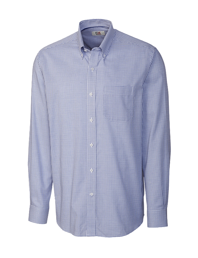 CUTTER & BUCK MCW01891 - Men's L/S Epic Easy Care Tattersall